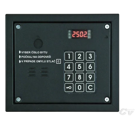 Laskomex vchodové tablo s RFID čítačkou, kódová klávesnica CP2503